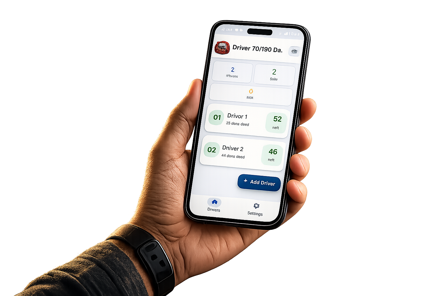 Driver Planner App Preview